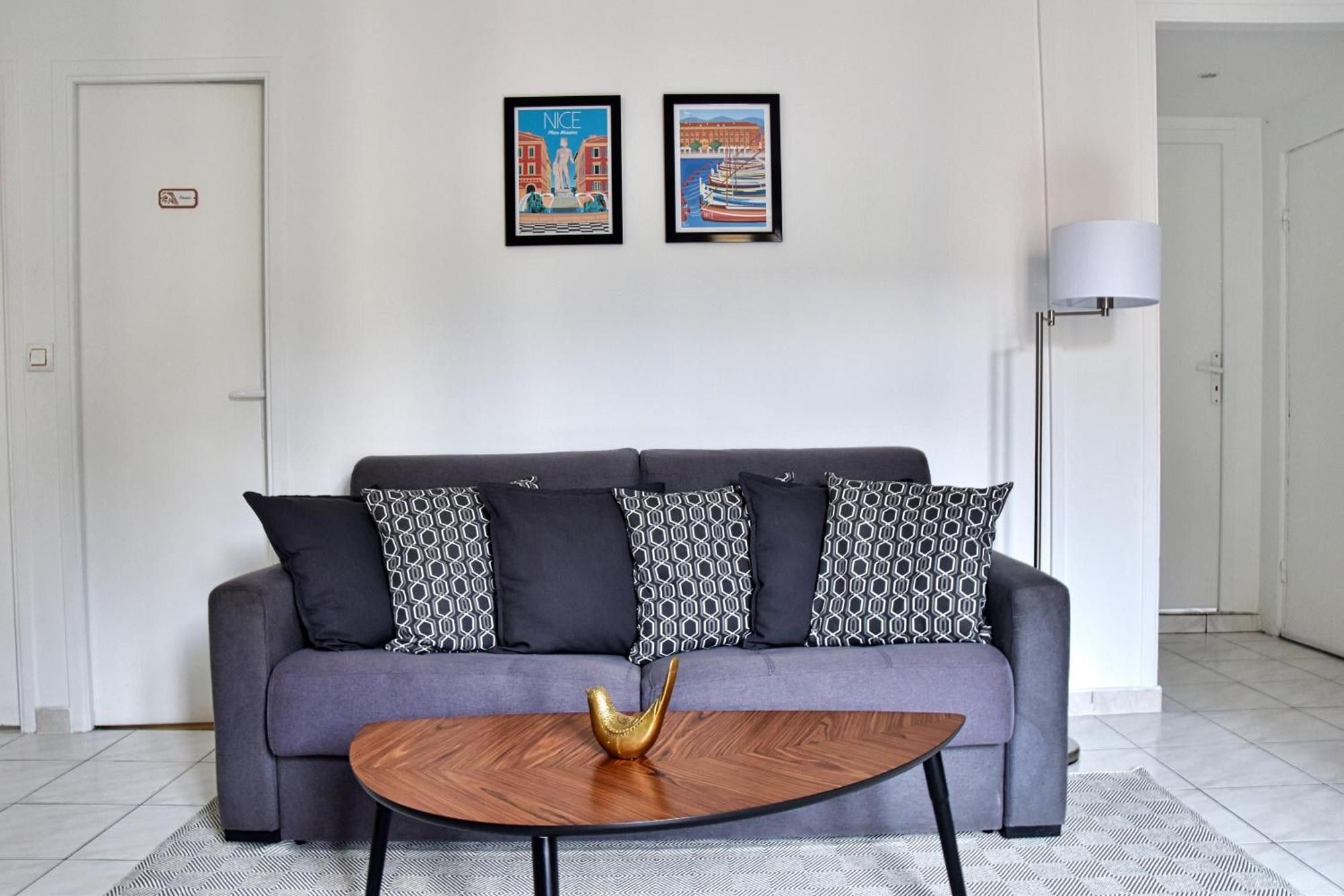 Bel Appartement Au Coeur De Ніцца Екстер'єр фото